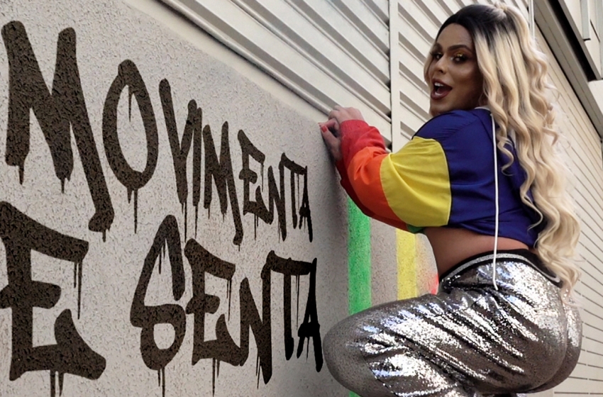  Drag queen brasiliense Pikineia divulga novo single; vem curtir o funk chiclete de “Movimenta e Senta”