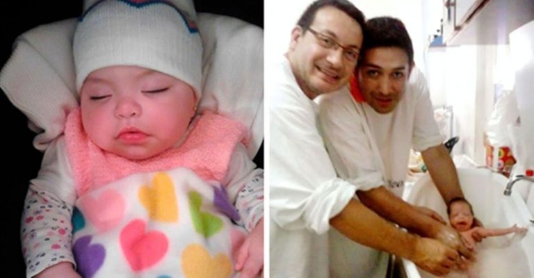 Casal gay adota menina com HIV rejeitada por dez famílias