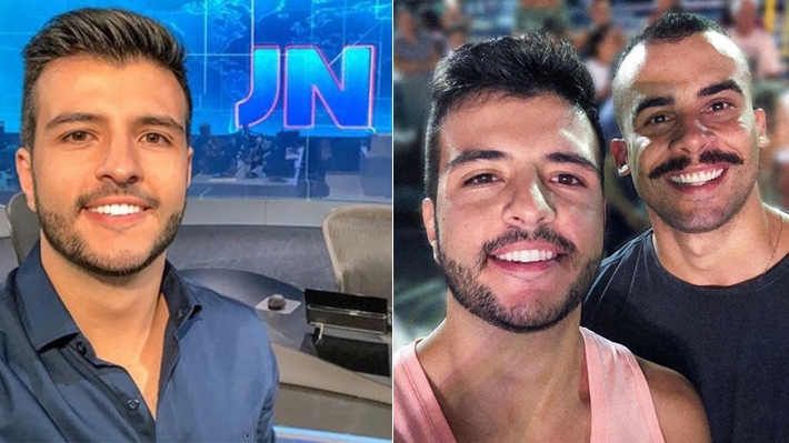  Prestes estrear no JN, apresentador da Globo assume namoro com militar