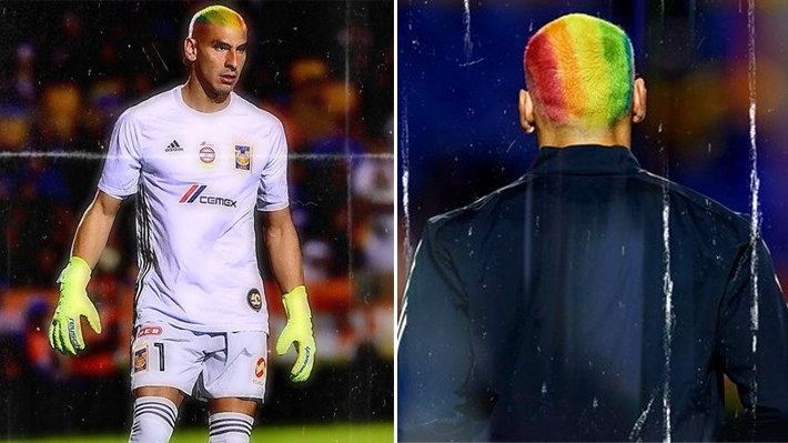  Goleiro da seleção argentina pinta cabelo com cores do arco-íris em protesto contra LGBTfobia