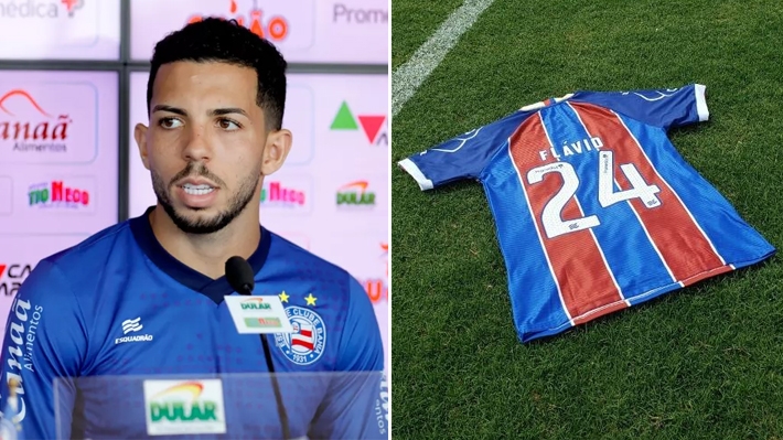  Jogador do Bahia usa camisa 24 em ato contra homofobia: “Se eu quiser usar, vou usar”
