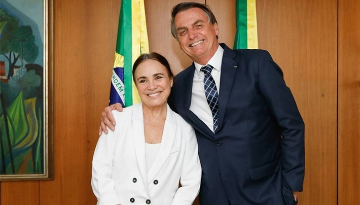  Regina Duarte é orientada por Bolsonaro a ignorar obras LGBTQ+ na Secretaria de Cultura