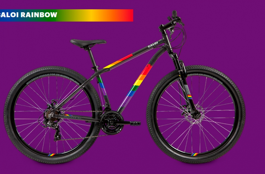  Caloi lança bicicleta ‘Rainbow’ e vai reverter 100% dos lucros à ONG Casa 1