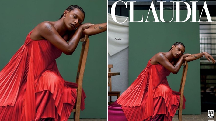  Liniker é capa de edição histórica da revista Claudia no mês da mulher