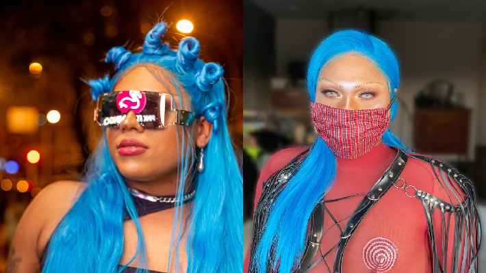  Drag queen carioca ensina como fazer máscara de proteção caseira