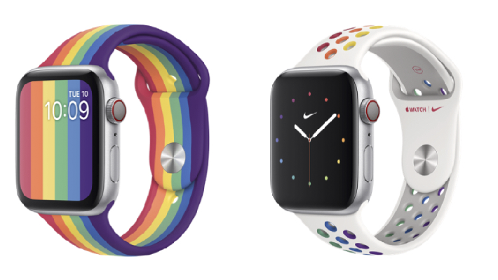  Apple e Nike lançam versão ‘pride’ de pulseiras para Apple Watch