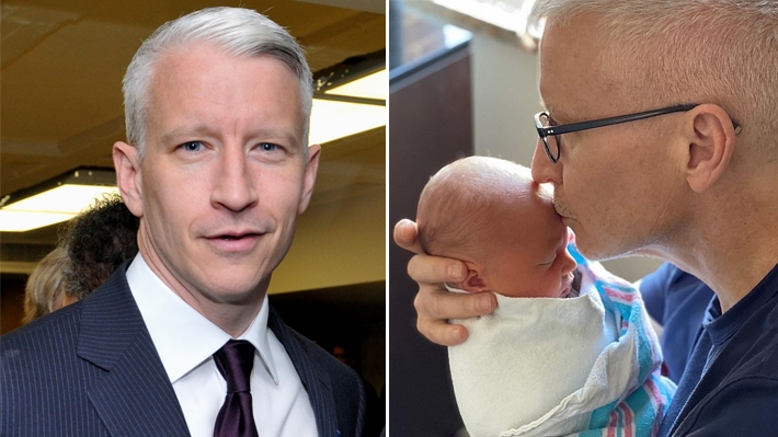  Anderson Cooper anuncia que se tornou pai: “Como um garoto gay, nunca pensei que seria possível ter um filho”