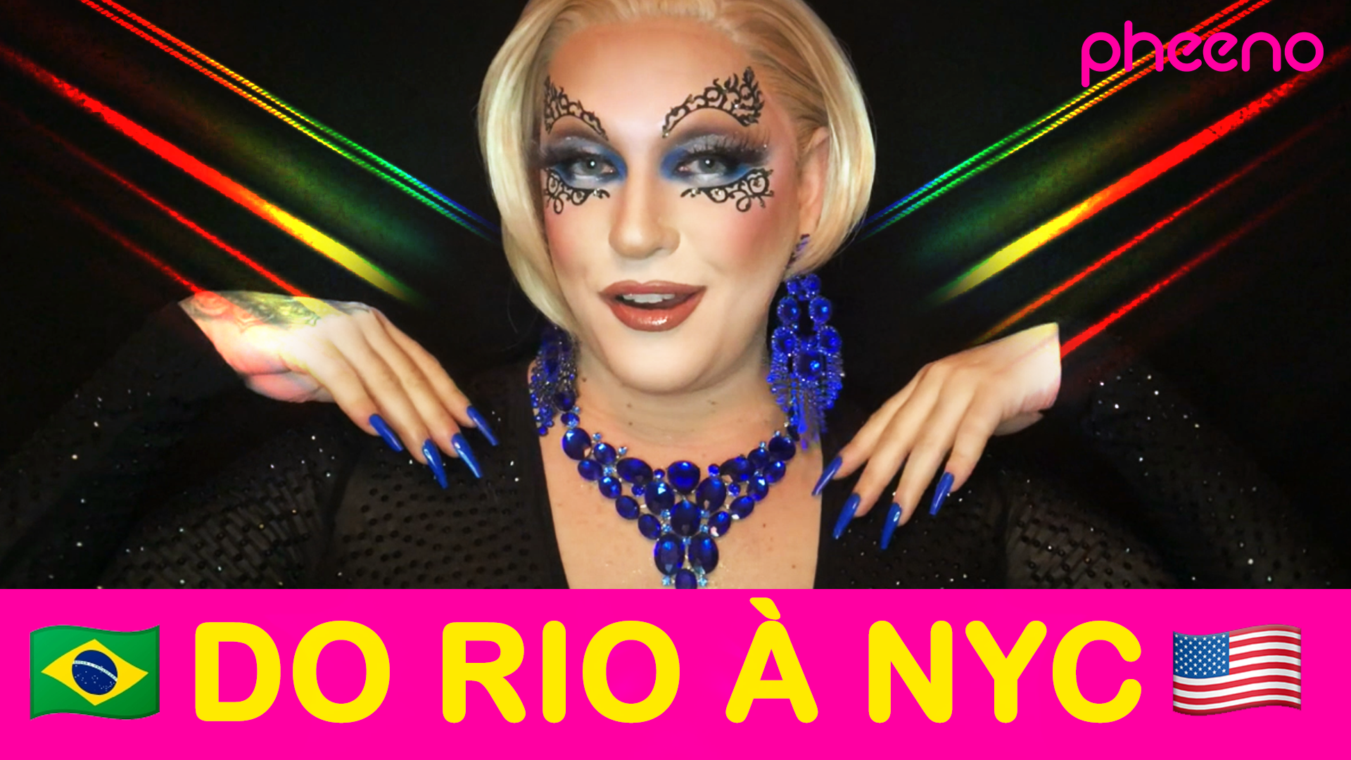 PheenoTV: queen brasileira conta bastidores da cena drag de Nova York