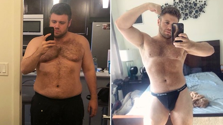  Rapaz viraliza com foto de antes e depois e levanta debate sobre “ditadura da beleza” no meio gay