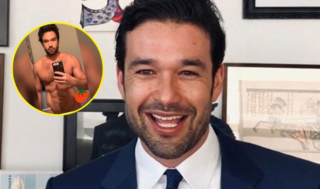  Sergio Marone posta seminude no Instagram e faz referência a vídeo viral com tomates