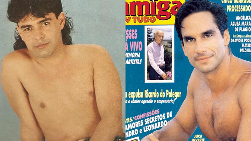 Nos anos 1990, Zezé Di Camargo já pedia respeito aos gays e dizia que Victor Fasano era exemplo de homem bonito