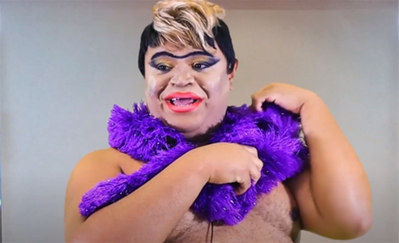  Vídeo: Karoline Absinto é desbancada por drag queen durante ensaio fotográfico para revista