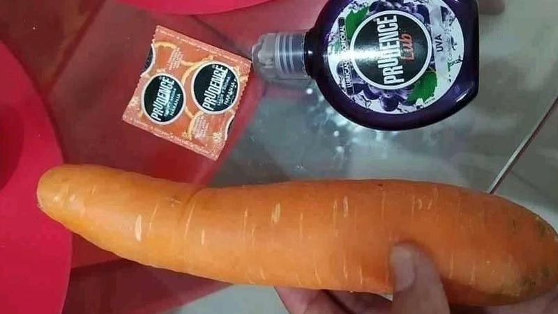  Você já usou cenoura, pepipo ou outros legumes na hora da masturbação anal?!