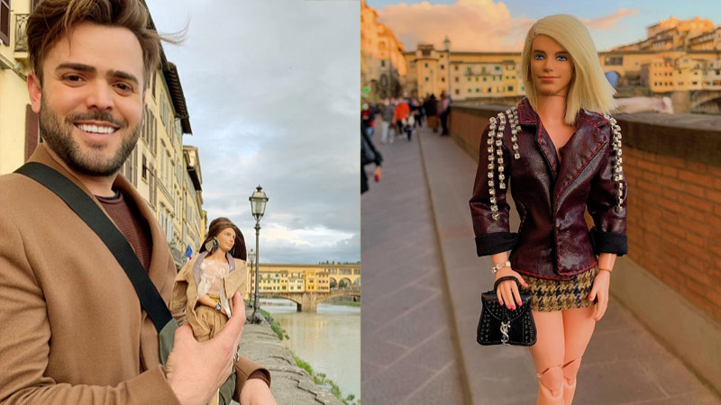 Brasileiro cria versão drag do Ken: “Sempre achei que ele tinha potencial pra usar as coisas da Barbie”