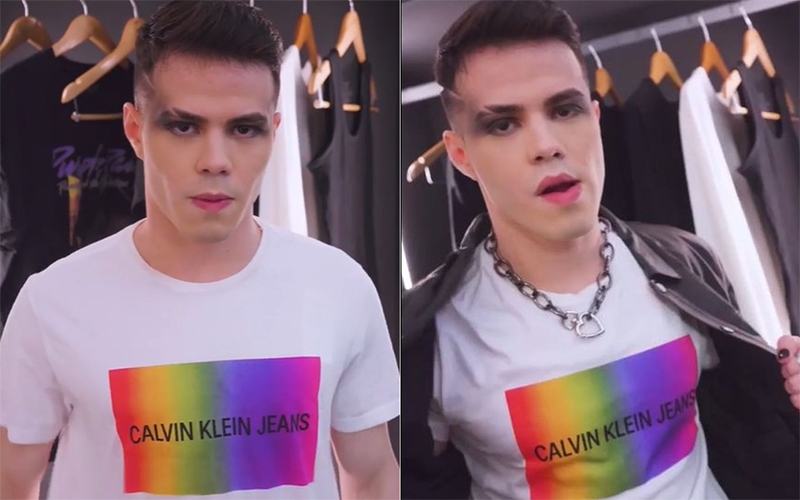  Gustavo Rocha sai do armário em nova campanha da Calvin Klein