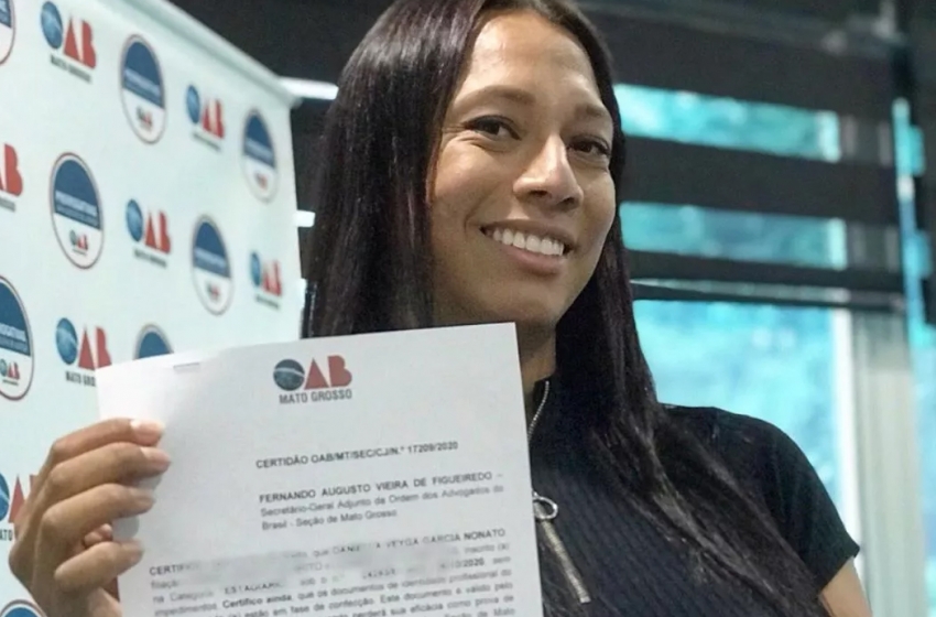  Universitária se torna a primeira mulher trans a ingressar na OAB de Mato Grosso: “Doutora travesti pra você”