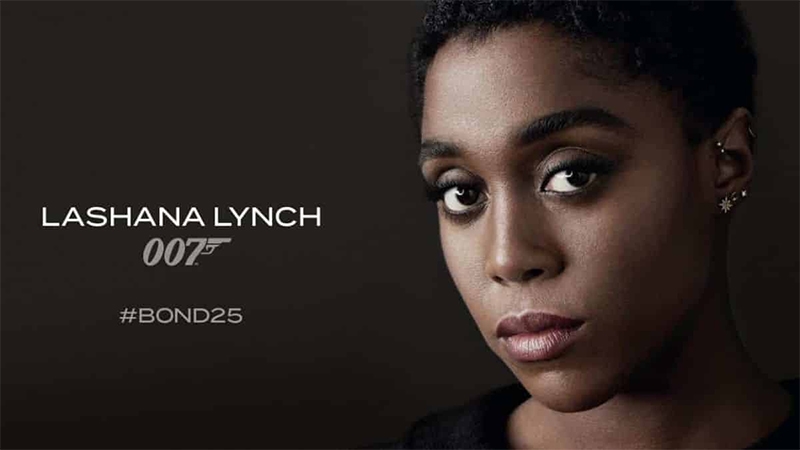  Atriz Lashana Lynch será a primeira mulher negra e lésbica a interpretar 007 nos cinemas