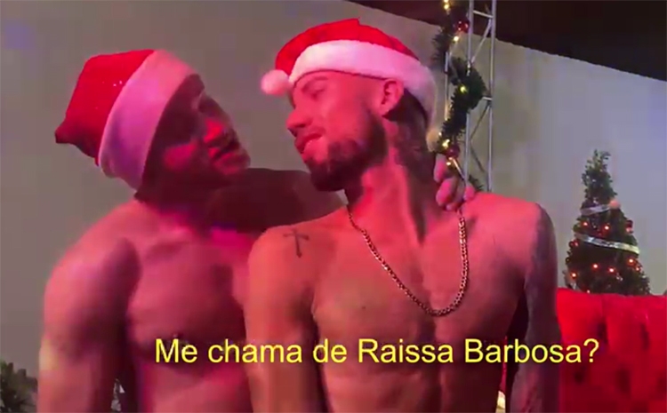  “Me chama de Raissa Barbosa?”, diz ator pornô em cena de dupla penetração com Victor Ferraz, ex de Raissa