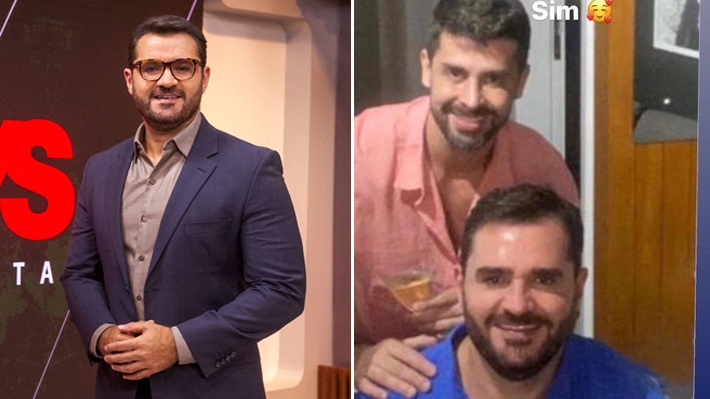  Marcelo Cosme, âncora da GloboNews, surge com o namorado em foto no Instagram
