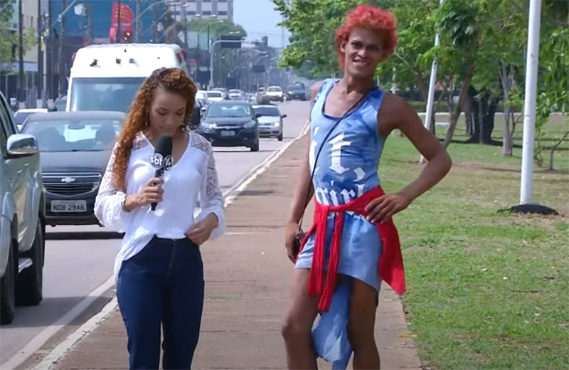 Morre travesti “Maravilhosa”, famosa por roubar a cena ao surgir desfilando em reportagem