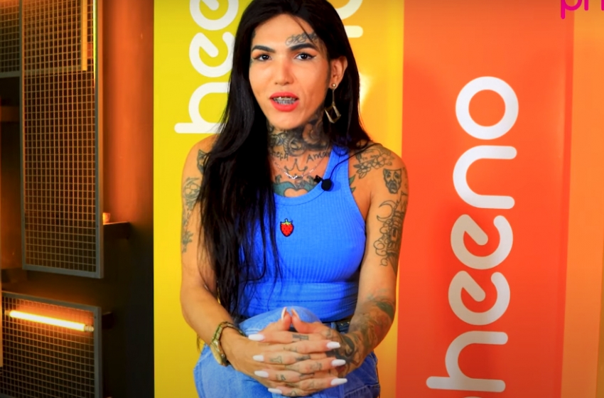  Miss Tattoo trans tem OnlyFans e admite ser dotada: “Transo de calcinha para não oprimir eles”