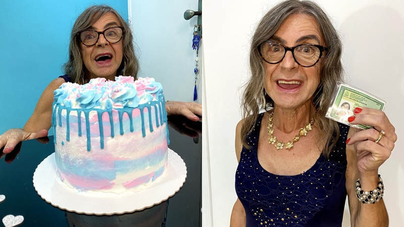  Ana Carolina Apocalypse faz 63 anos e celebra nome social no RG: “Como eu sempre quis ser chamada”