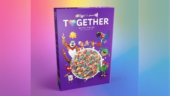  Eu quero! Kellogg’s lança cereal temático LGBTQ+ com glitter comestível