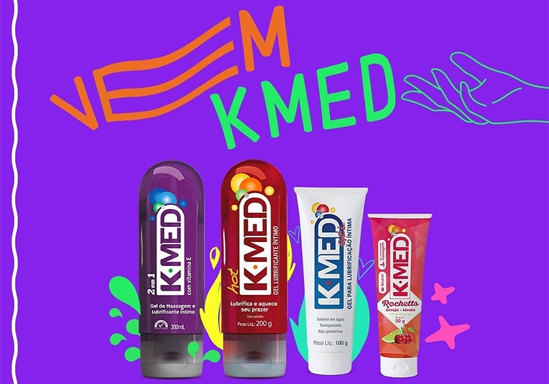  Blued e K-Med vão presentear usuários do aplicativo com até um ano em lubrificante