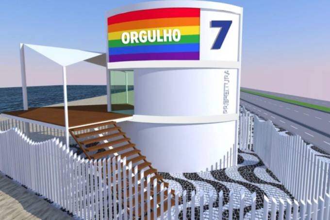  Do Leme ao Pontal: 24 postos de salvamento da orla do Rio ganharão as cores do arco-íris