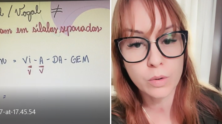 Professora acusada de homofobia se pronuncia sobre aula polêmica: “Entenderam da maneira errada”