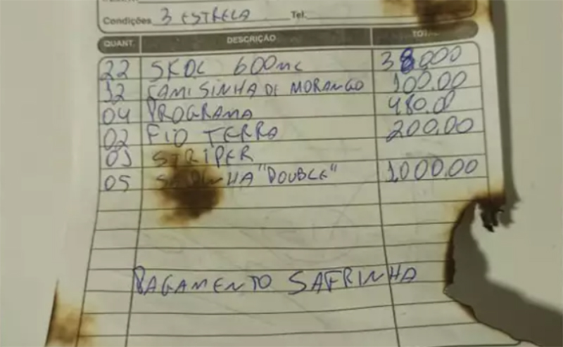 Travesti tem boate incendiada e recibos de clientes casados vazam na web: “Programa, fio terra, prótese peniana”