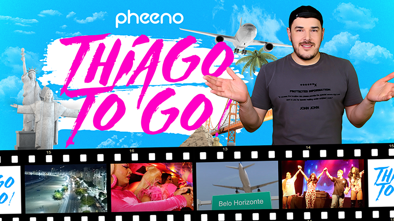  Thiago To Go: novo reality do Pheeno acompanha o empresário e DJ Thi Araujo nos bastidores dos agitos