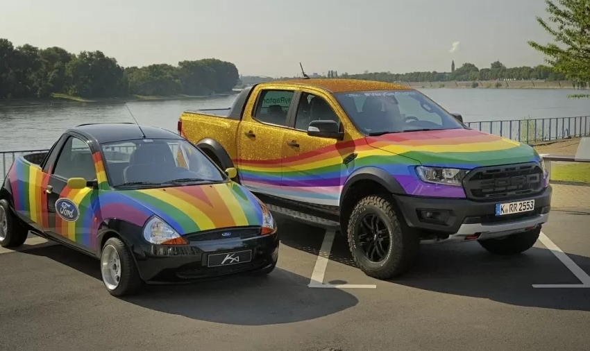  Ford cria picape “muito gay” como forma de protesto após comentário homofóbico de seguidor