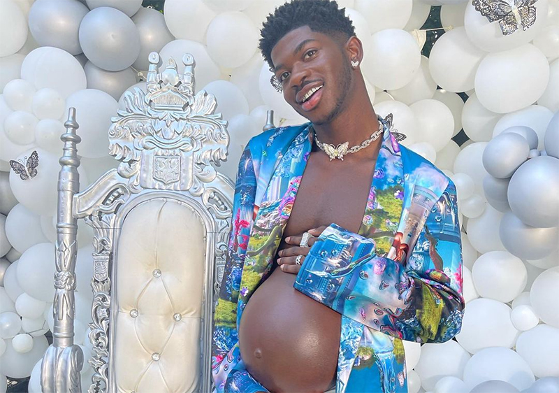 Antra Brasil acusa Lil Nas X de transfobia por simular gestação: “Gravidez não é fantasia”