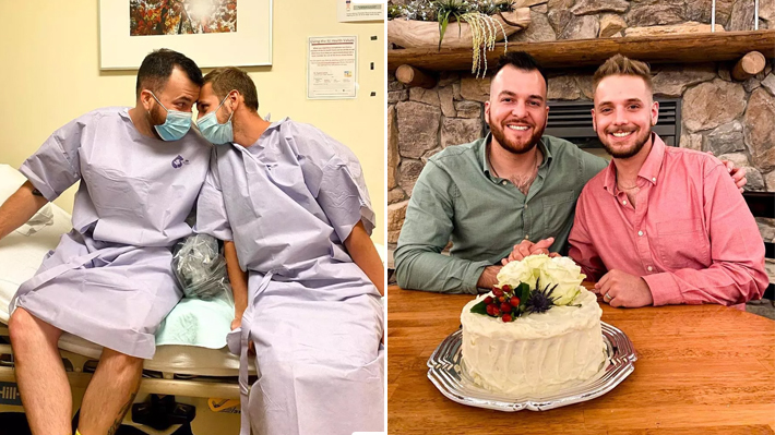 Homem com doença rara recebe rim transplantado do próprio marido após conhecê-lo no Tinder