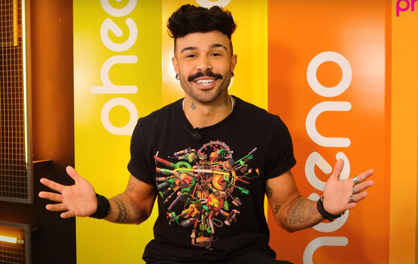 Juniinho Rusty sobre maquiagem e sexo: “Homem de batonzão, de rímel, ativo, pode ser até um fetiche”