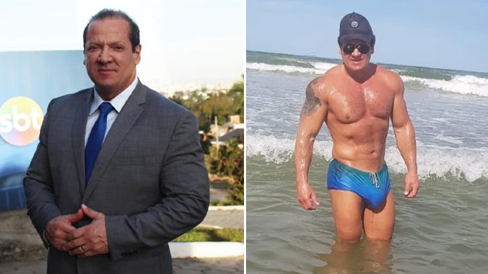 Apresentador do SBT diz que recebeu comentários sedentos de gays após foto de sunga: “Tive que bloquear”