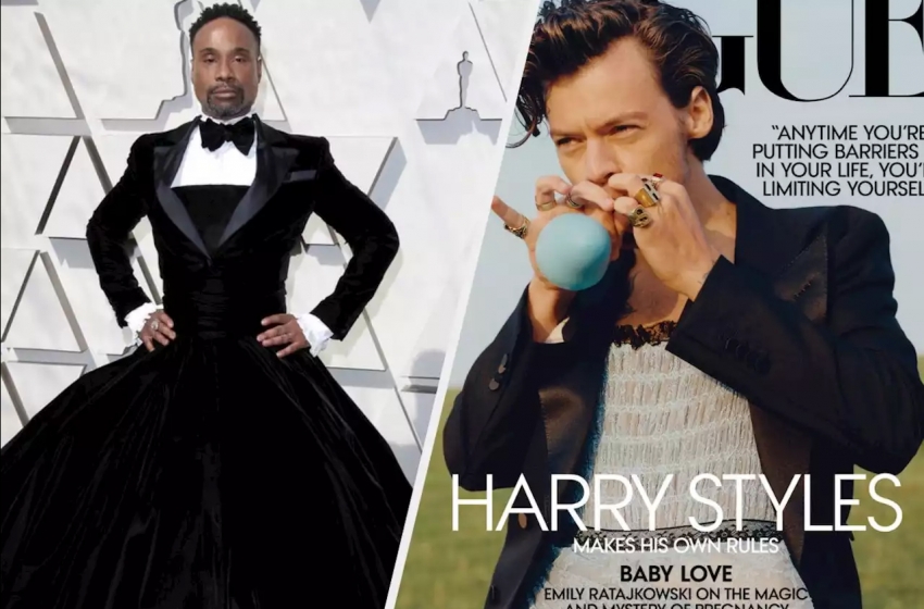  Billy Porter critica Harry Styles de vestido na capa da Vogue: “Tudo o que ele precisa fazer é ser branco e hétero”