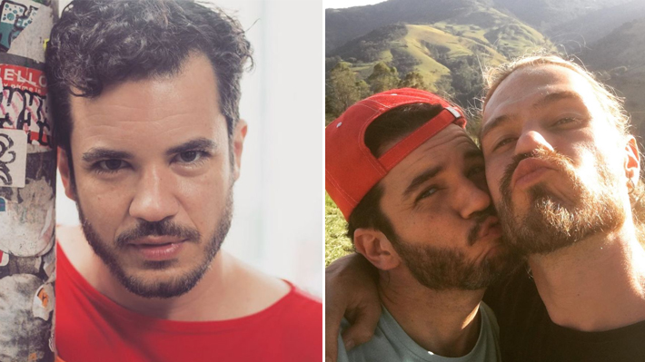 Thiago Mendonça, intérprete de Renato Russo nos cinemas, celebra oito anos de namoro com ator: “Te amo”