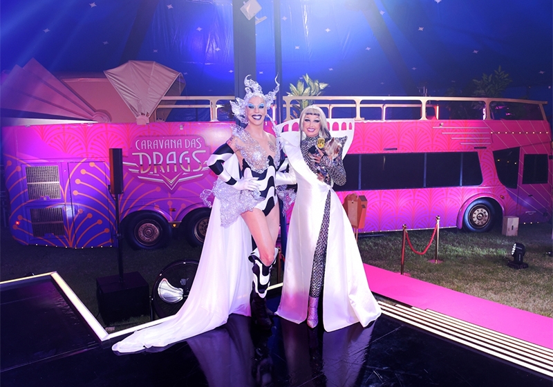  “Caravana das Drags”: reality apresentado por Xuxa e Ikaro Kadoshi tem primeiras imagens divulgadas