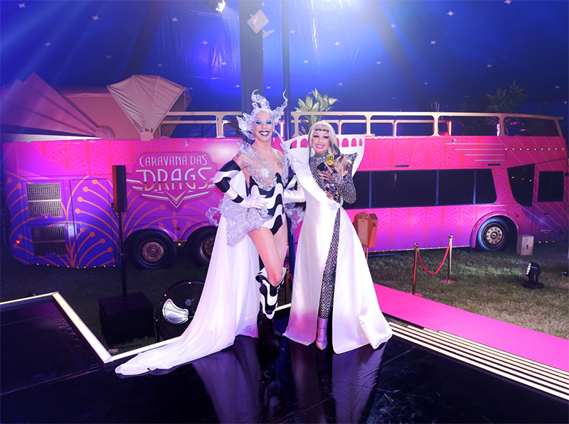 “Caravana das Drags”: reality apresentado por Xuxa e Ikaro Kadoshi tem primeiras imagens divulgadas
