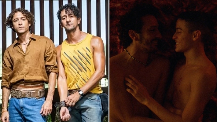  Irmãos em “Pantanal”, Irandhir Santos e Jesuíta Barbosa já vivenciaram amor picante no filme “Tatuagem”