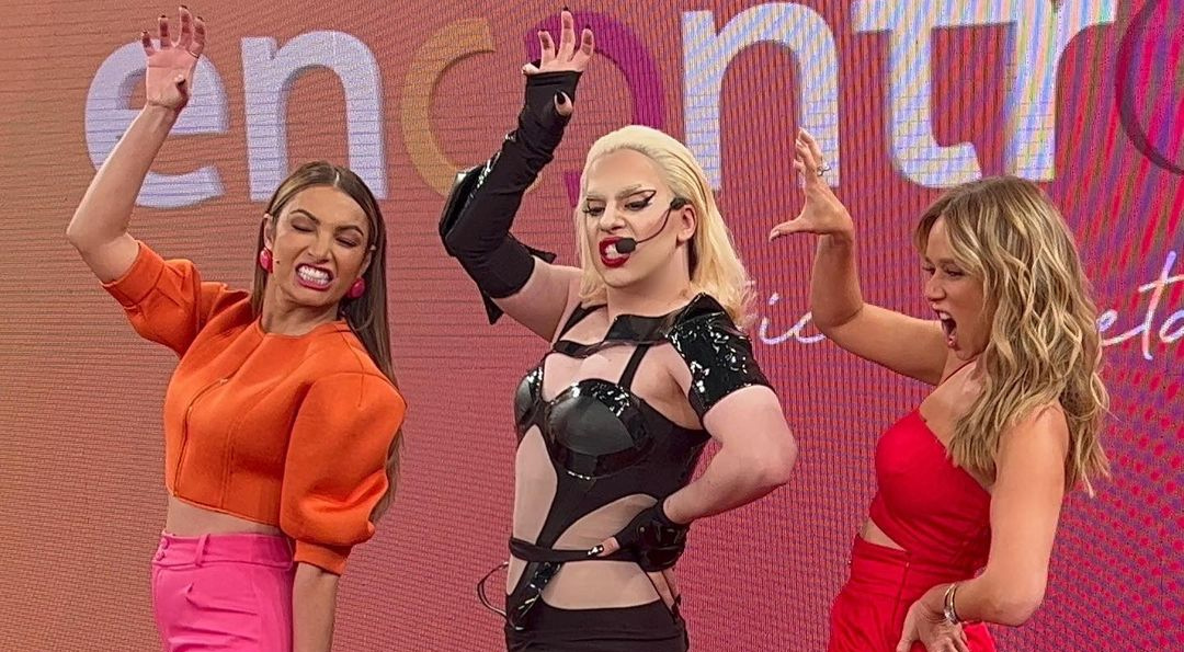 Destaque no “Encontro”, Penelopy Jean fala sobre tumulto ao ser confundida com Lady Gaga em show: “Foi surreal”