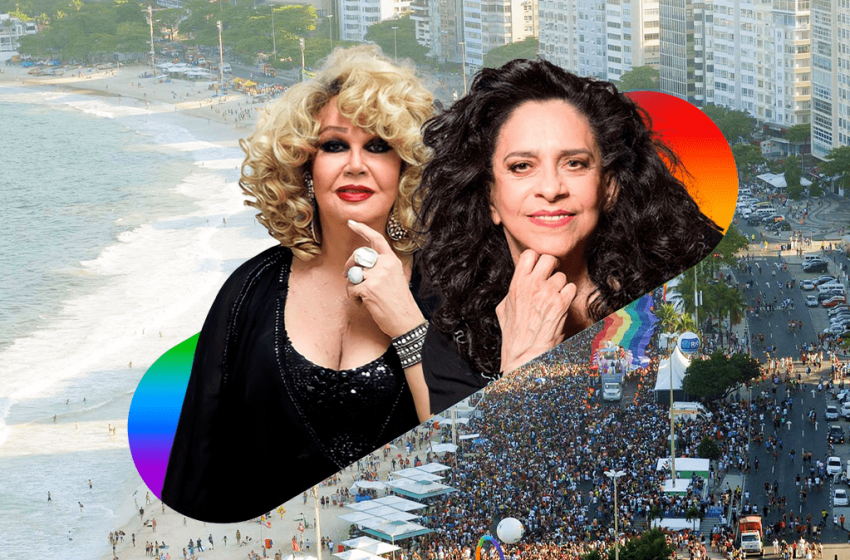  Esquenta para 27ª Parada LGBTQIA+ do Rio faz tributo gratuito a Gal Costa e Jane Di Castro no Leblon