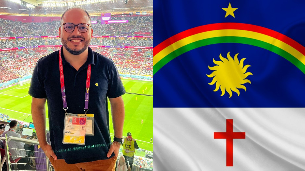 Jornalista brasileiro é atacado no Catar após bandeira de Pernambuco ser confundida com arco-íris LGBTQ+