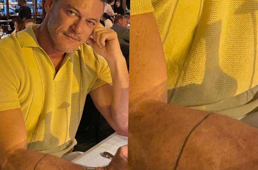  Tatuagem no braço de Luke Evans pode ter conotação sexual, dizem twiteiros; será?