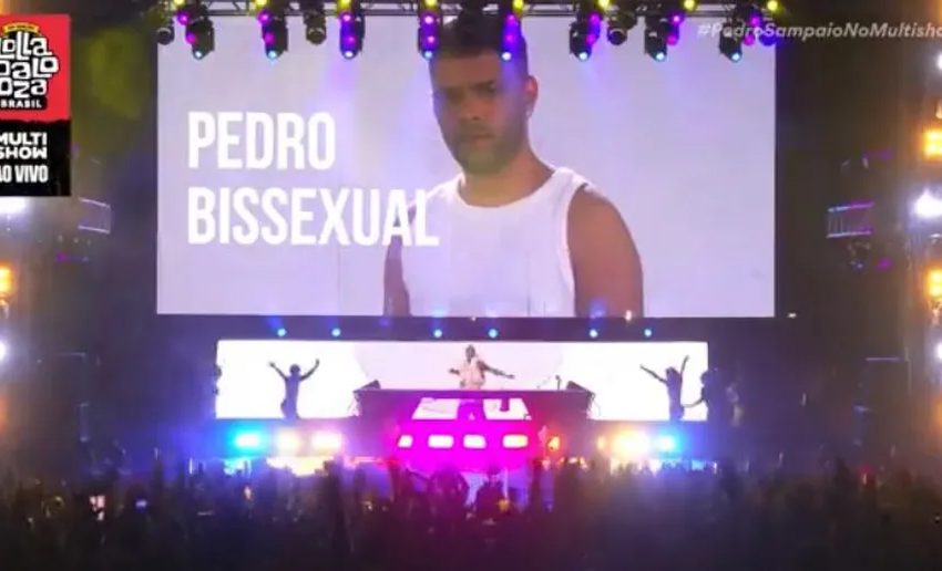  Pedro Sampaio se declara bissexual ao som de “Toda Forma de Amor” durante show no Lollapalooza Brasil