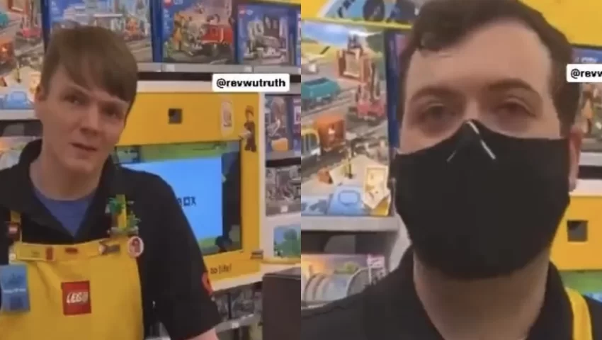  DO NADA! Pastor surta e ataca vendedor de LEGO usando broche do orgulho (vídeo)