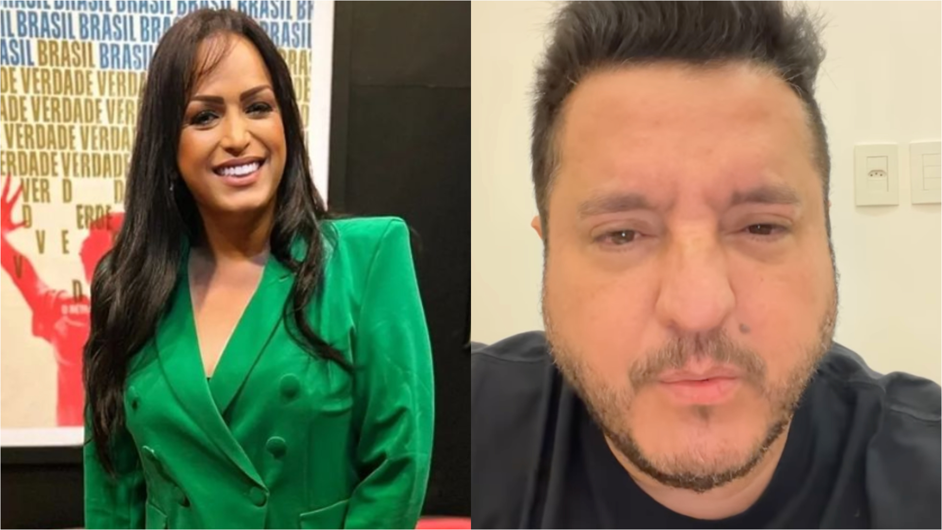 Cantor Bruno se “desculpa” por ataque transfóbico contra repórter