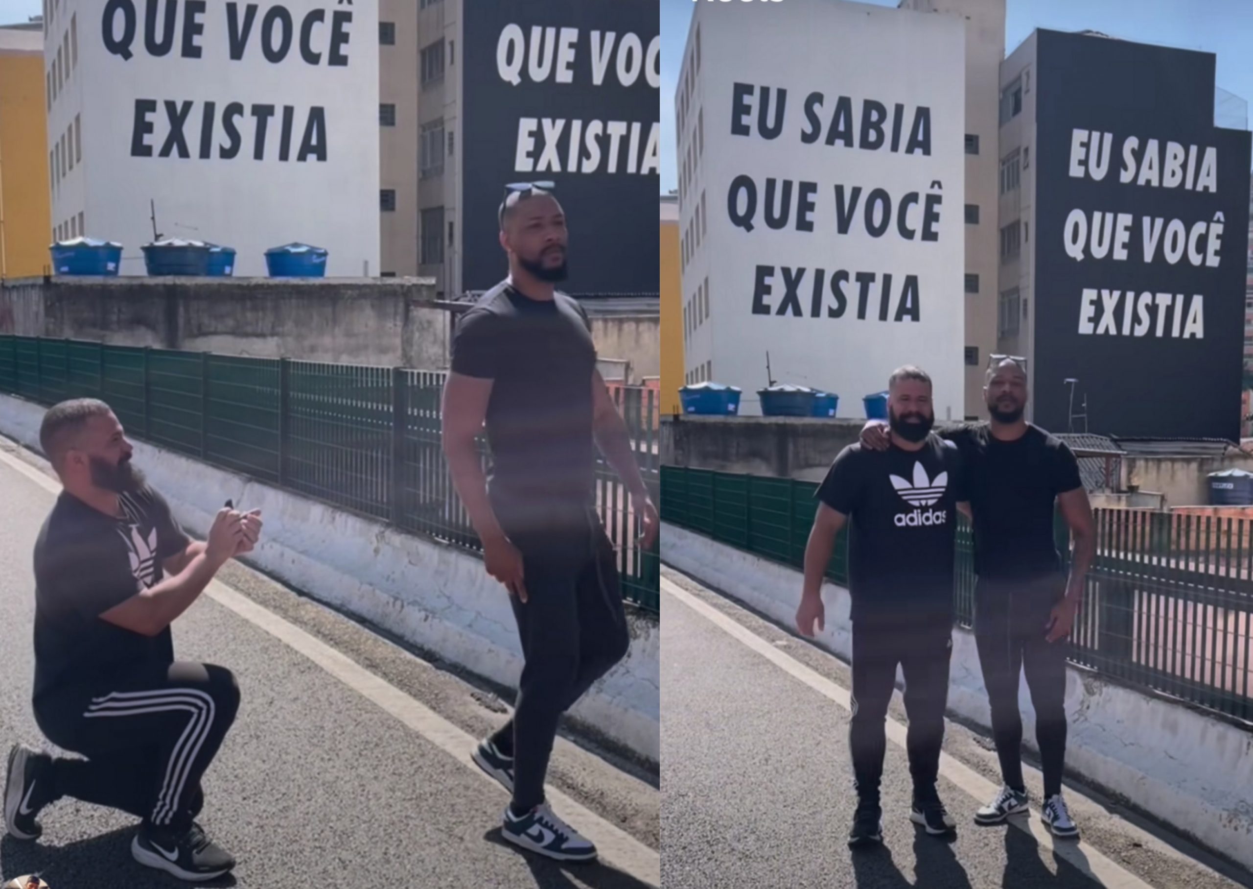 Comediante Júnior Chicó pede namorado em casamento: “ele disse sim”